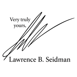 SEIDMAN LAWRENCE B