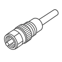 RF Connector and Cable Assembly