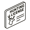 License Revenue Primarily From Hunting